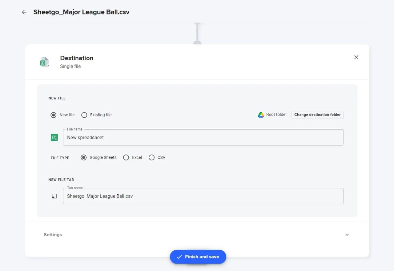 How to filter CSV to another spreadsheet Sheetgo Blog