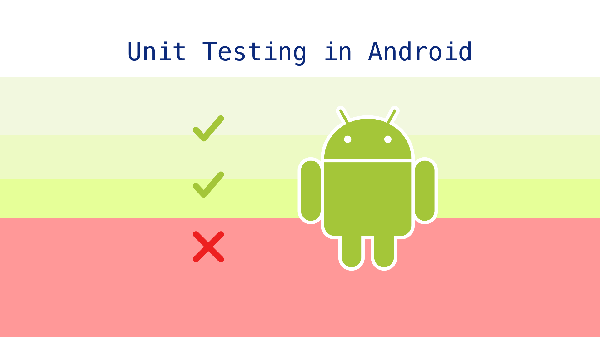 Unit Testing in Android Development Shipbook Blog