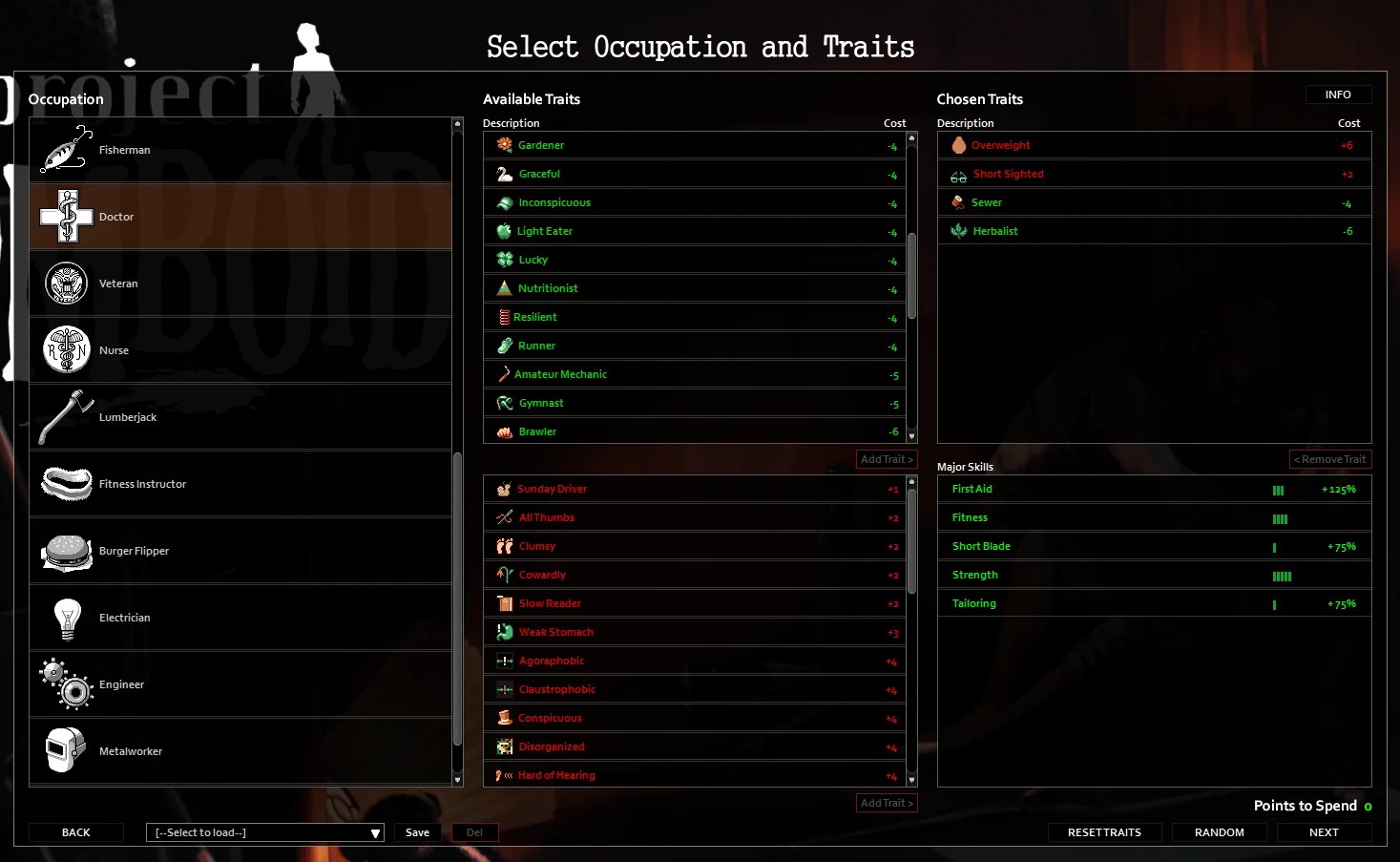 Project Zomboid Best Builds for Squads