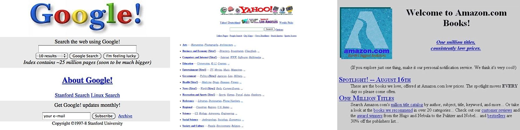 WEBSITES HISTORY 101: From the first website to your own web page