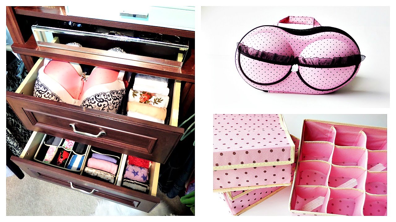 5 simple lingerie storage ideas and tricks