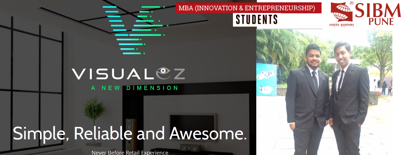 ‘VisualEz’ a startup by MBA (Innovation and Entrepreneurship) students