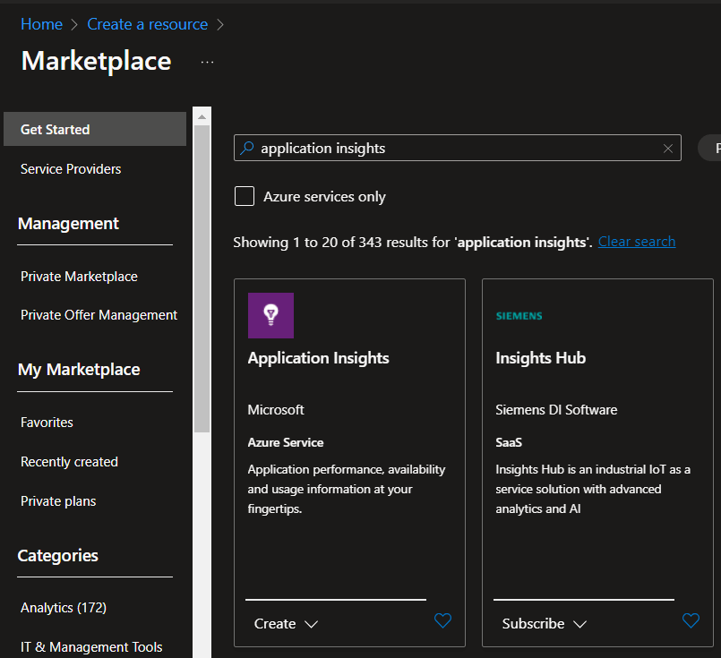 NLog Implementation with Azure Application Insights