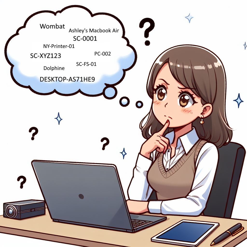 Computer Naming Conventions Ashley Walker's Blog