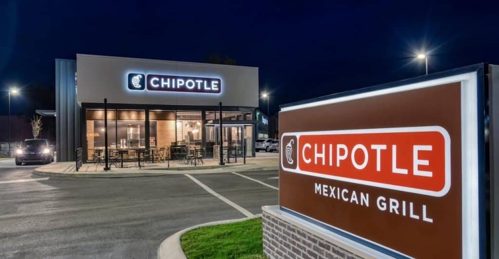 Chipotle Logo History and Evolution Slant POS