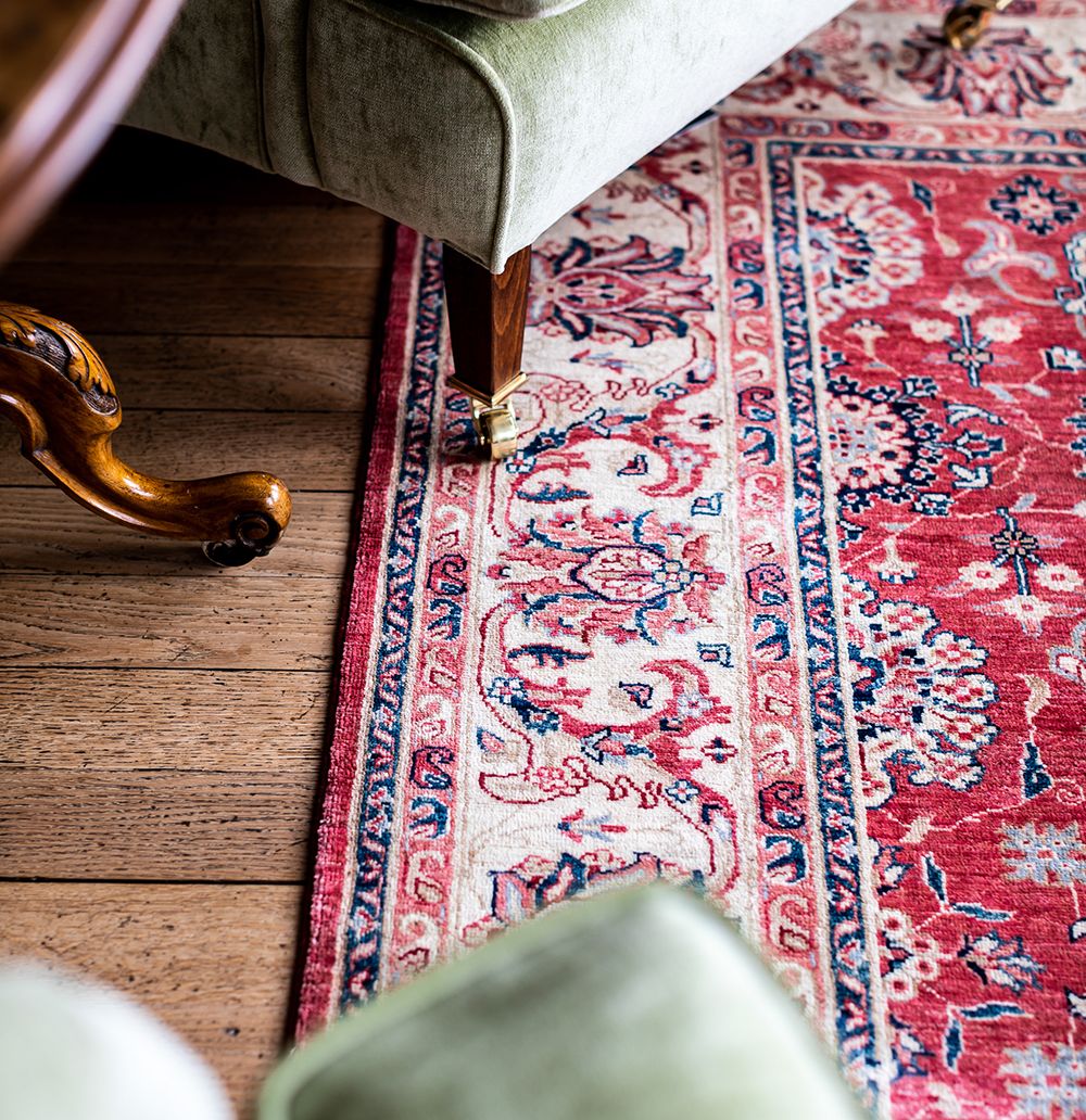New Rugs of Petworth handmade rug department in our Henley sofa shop