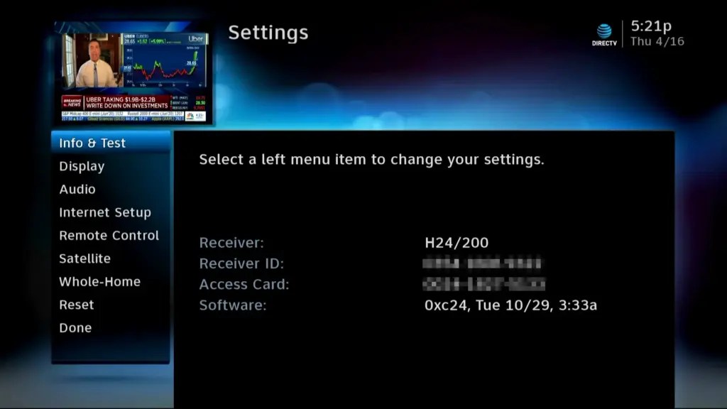 NICE AND EASY What model of DIRECTV box do I have? The Solid Signal Blog