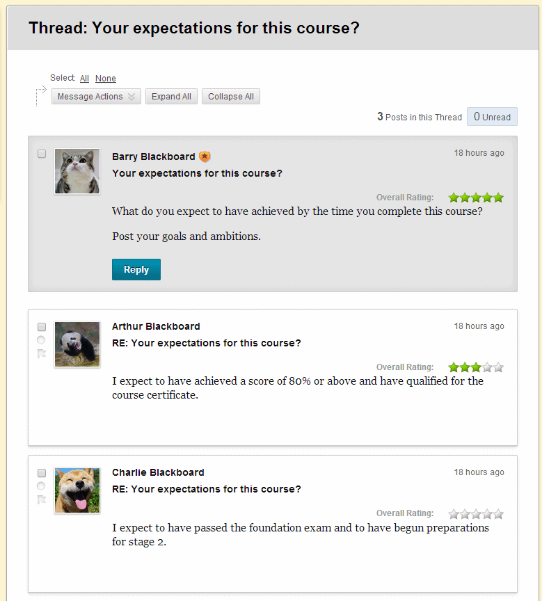How To Turn On Discussion Option In Blackboard