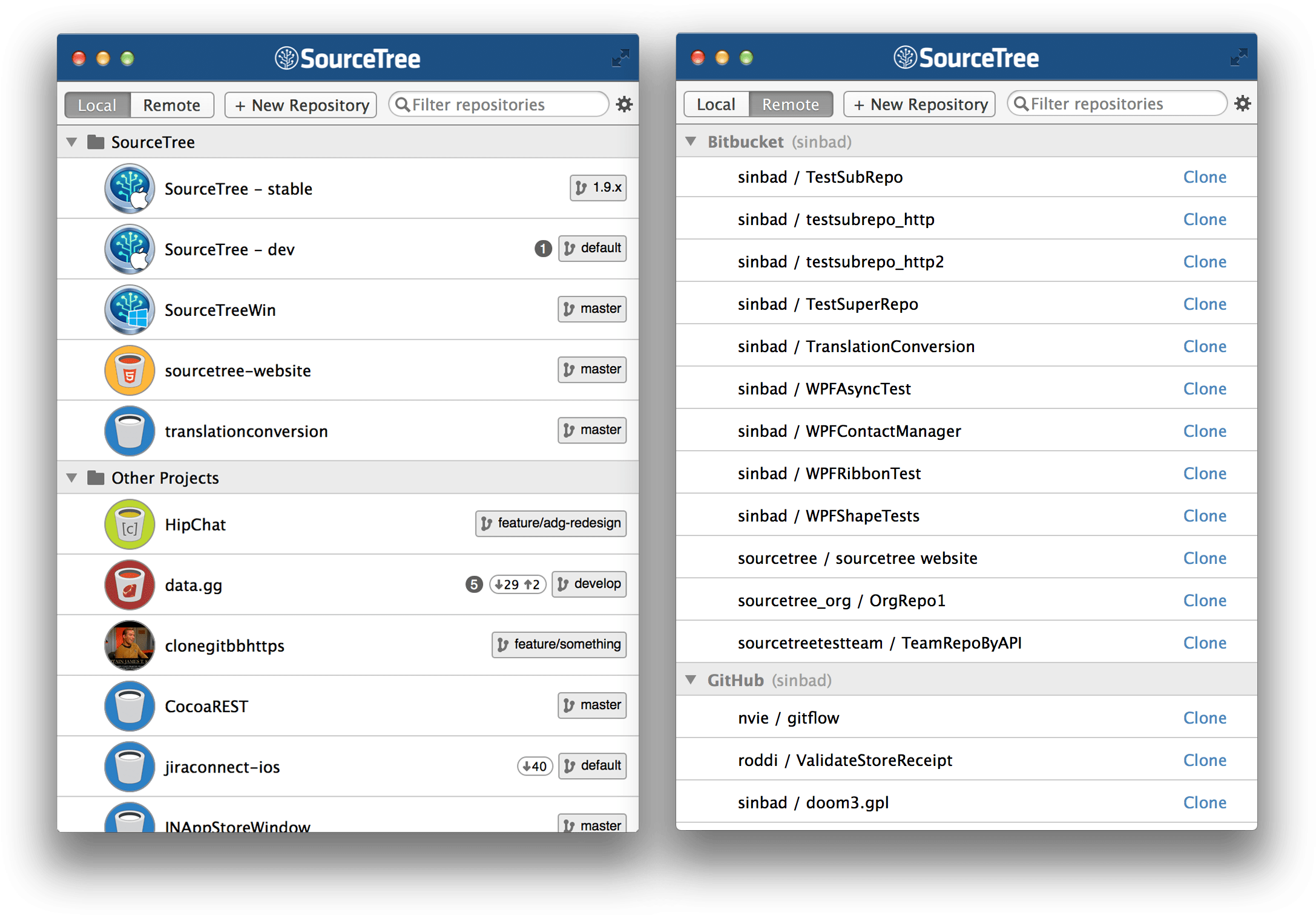 The Official SourceTree Blog free client for Git and Mercurial