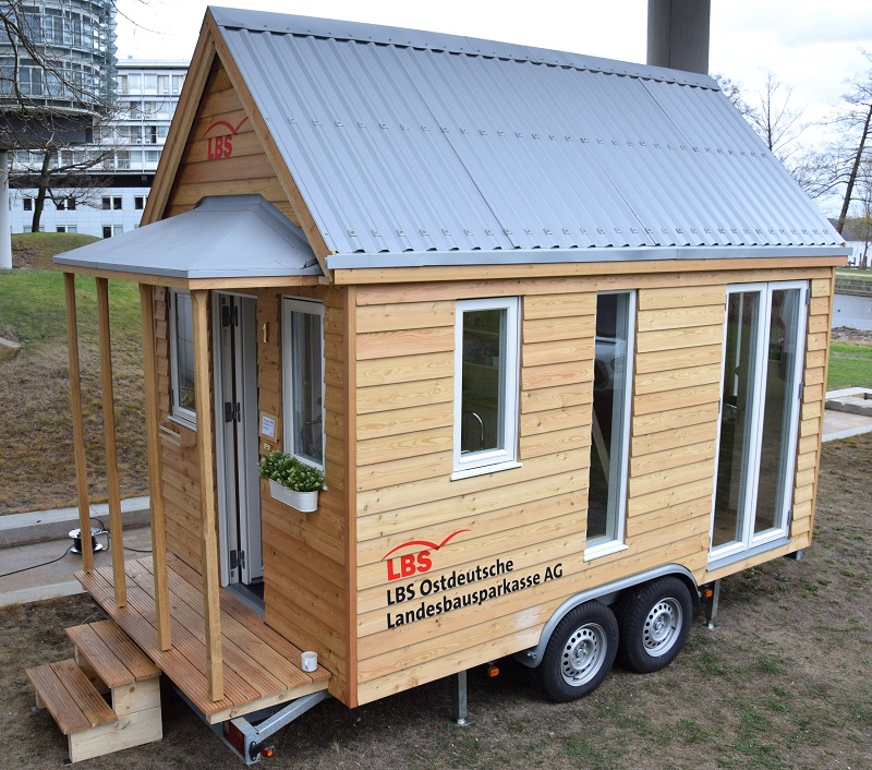 Klein aber oho! TinyHouse zu Gast in Neugersdorf ‹ Sparkasse