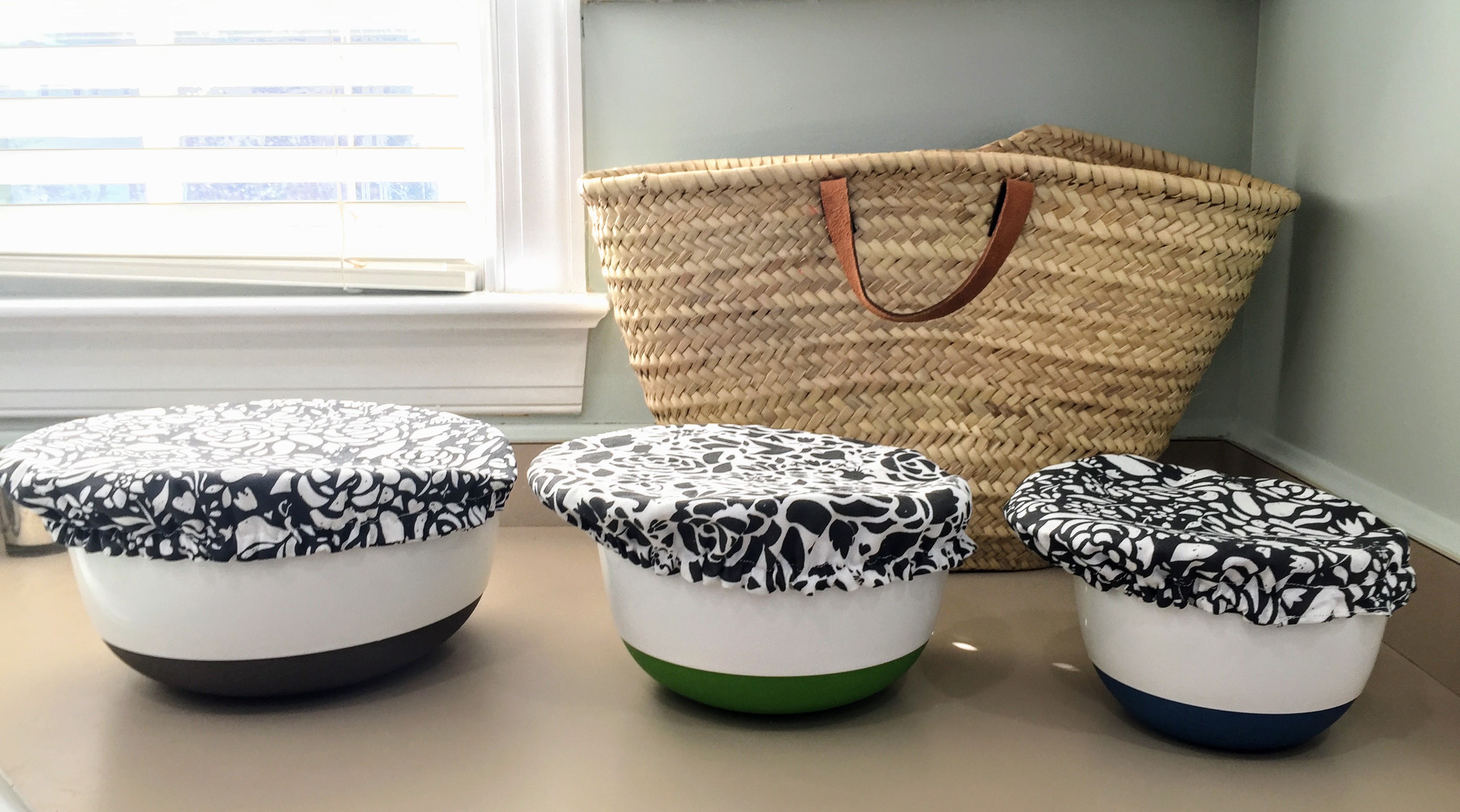 DIY Reversible Bowl Covers Spoonflower Blog