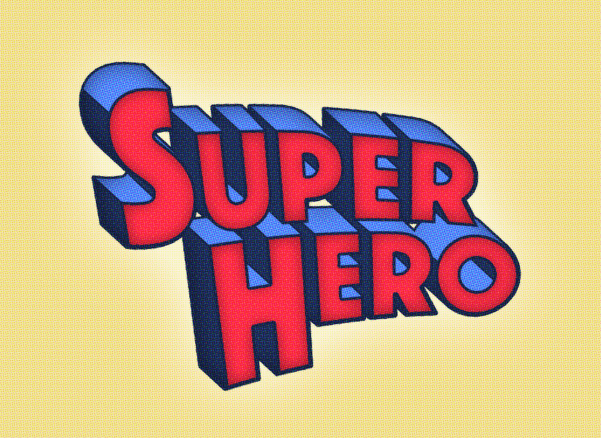 How To Create a Superhero Comic Text Effect in Blog