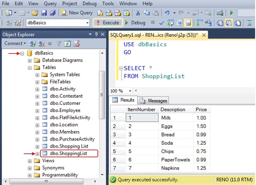 SQL SERVER SQL Basics Running SQL Code Day 2 of 10 SQL Authority