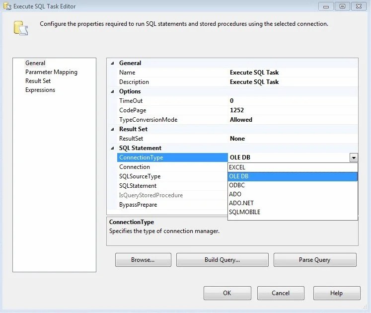 SQL SERVER The Basics of the SSIS Execute SQL Task Notes from the