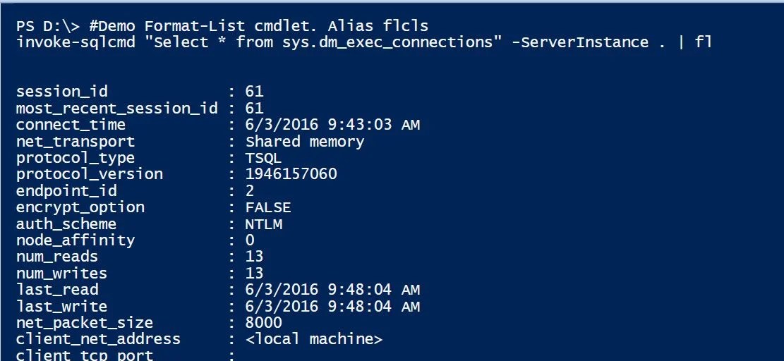 PowerShell Tip How to Format PowerShell Script Output? SQL