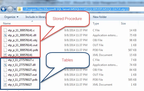 SQL SERVER Extension of the SQL Server Natively Compiled Stored SQL SERVER Extension of the SQL Server Natively Compiled Stored