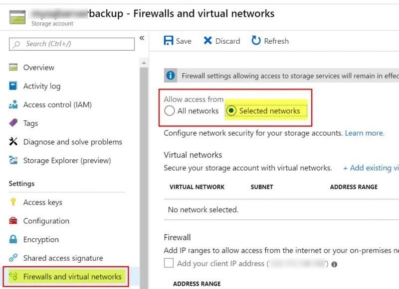 GetAzureStorageBlob The Remote Server Returned an Error (403