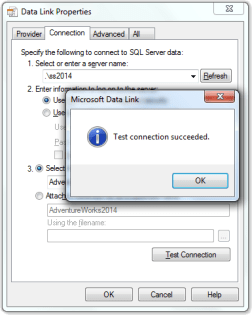 Connection succeeded