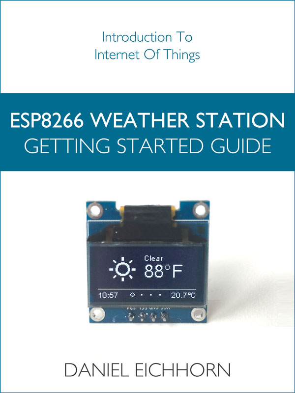 ESP8266 Weather Station Getting Started Guide available for Kindle