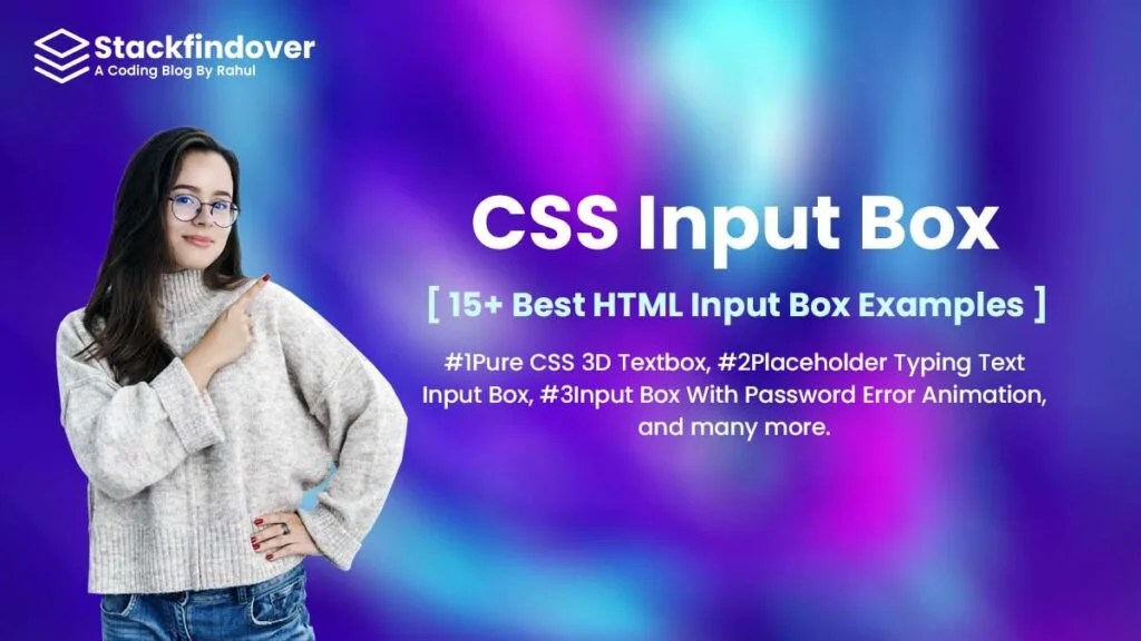 CSS Input Box [Top 20 HTML Input Box Examples]