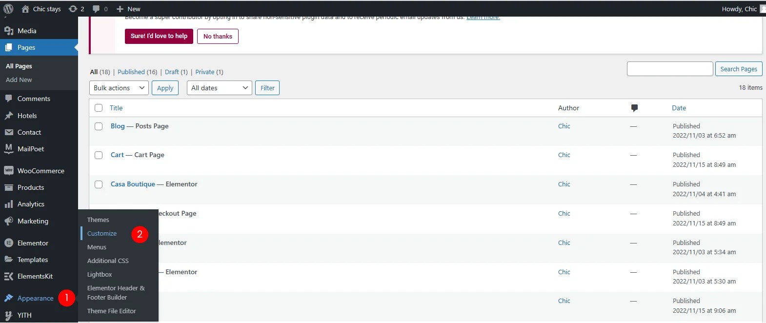 How to set homepage in WordPress? Stackfindover