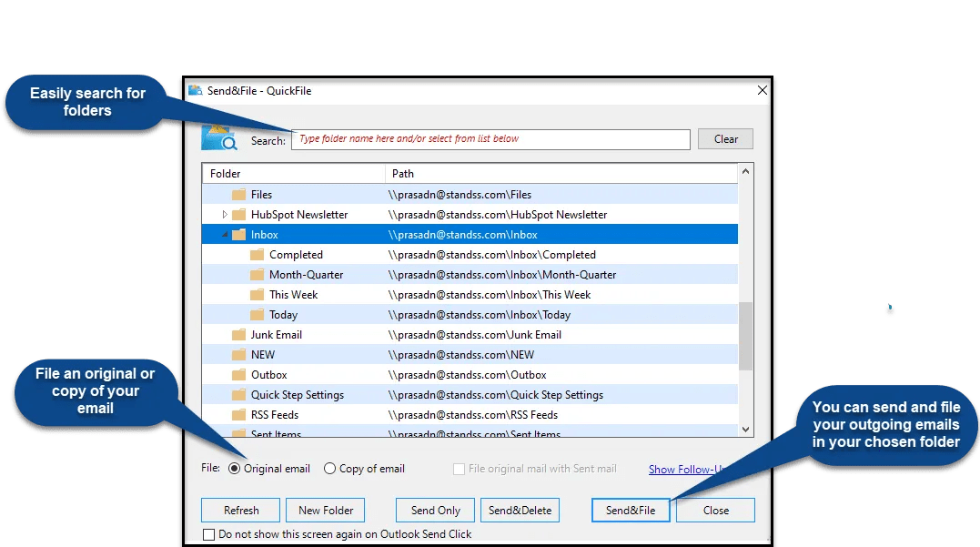 How to Automatically Organize Emails to Folders in Outlook? MS