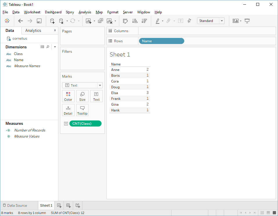 Dimensions and Measures A SQL Perspecitive stdin