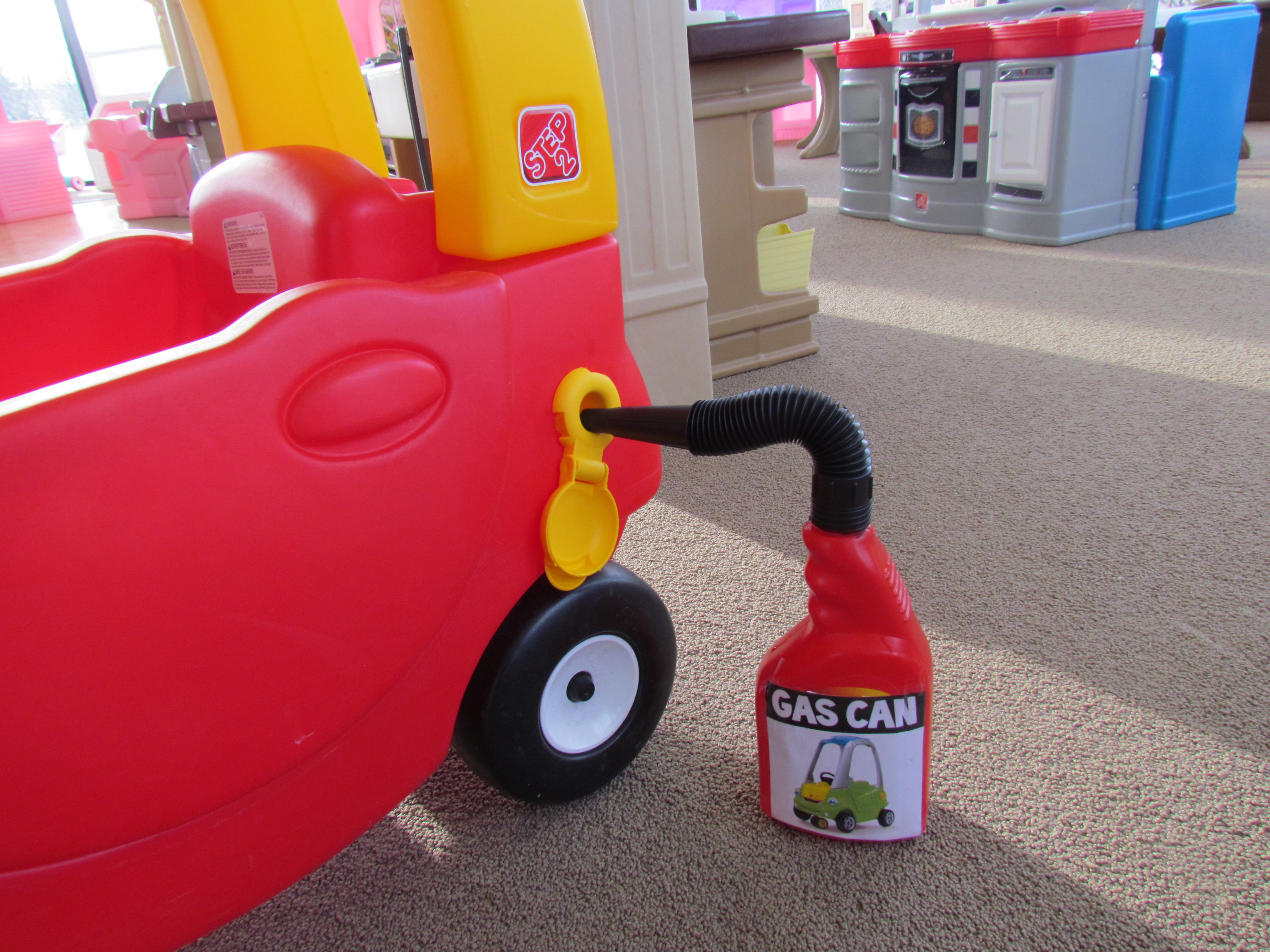 Toy Gas Can for Rideons Step2 Blog