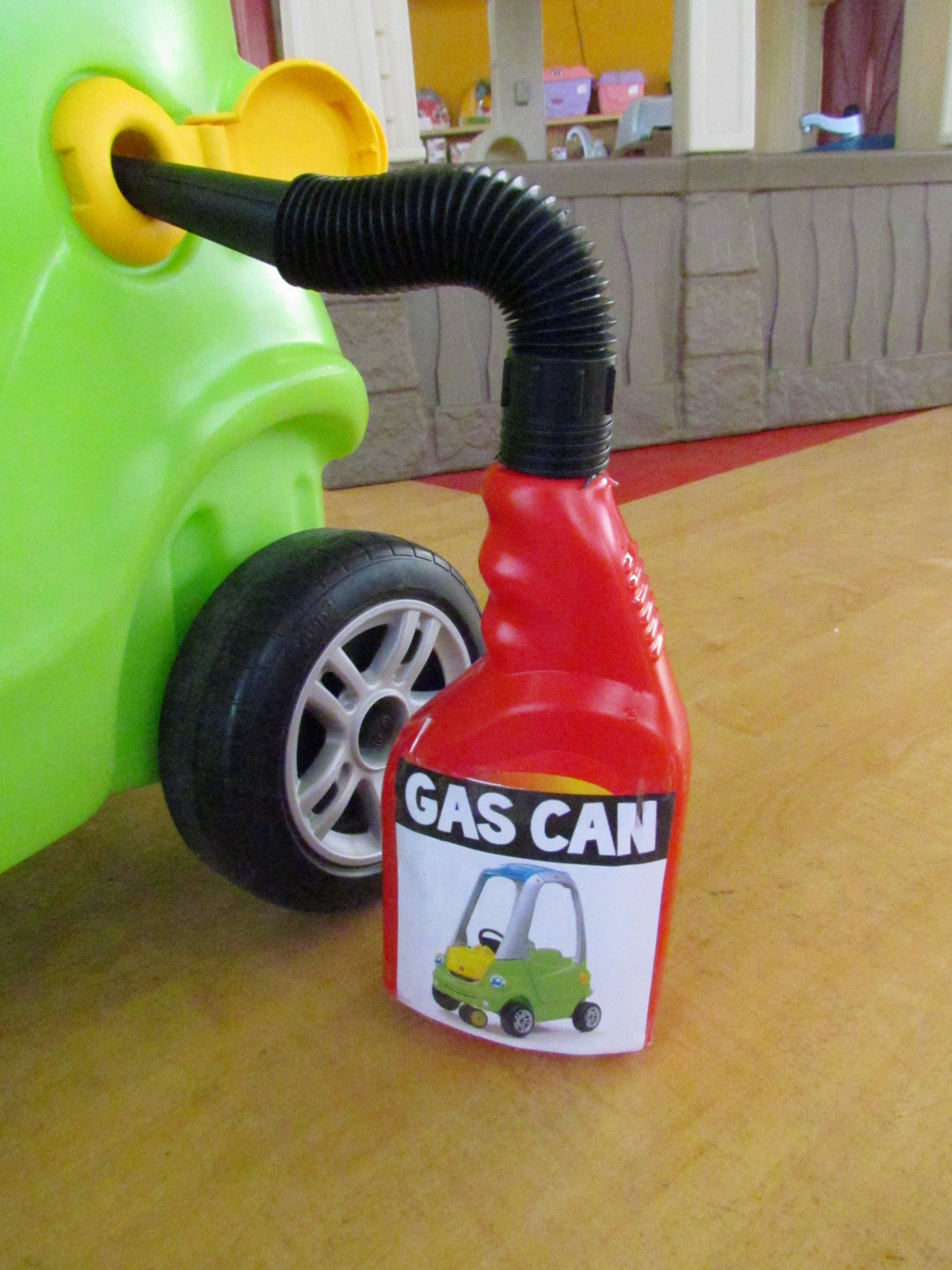Toy Gas Can for Rideons Step2 Blog