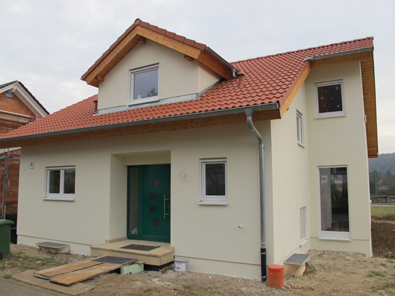 Fassadenfarbe Grau Braun Haus Deko Ideen