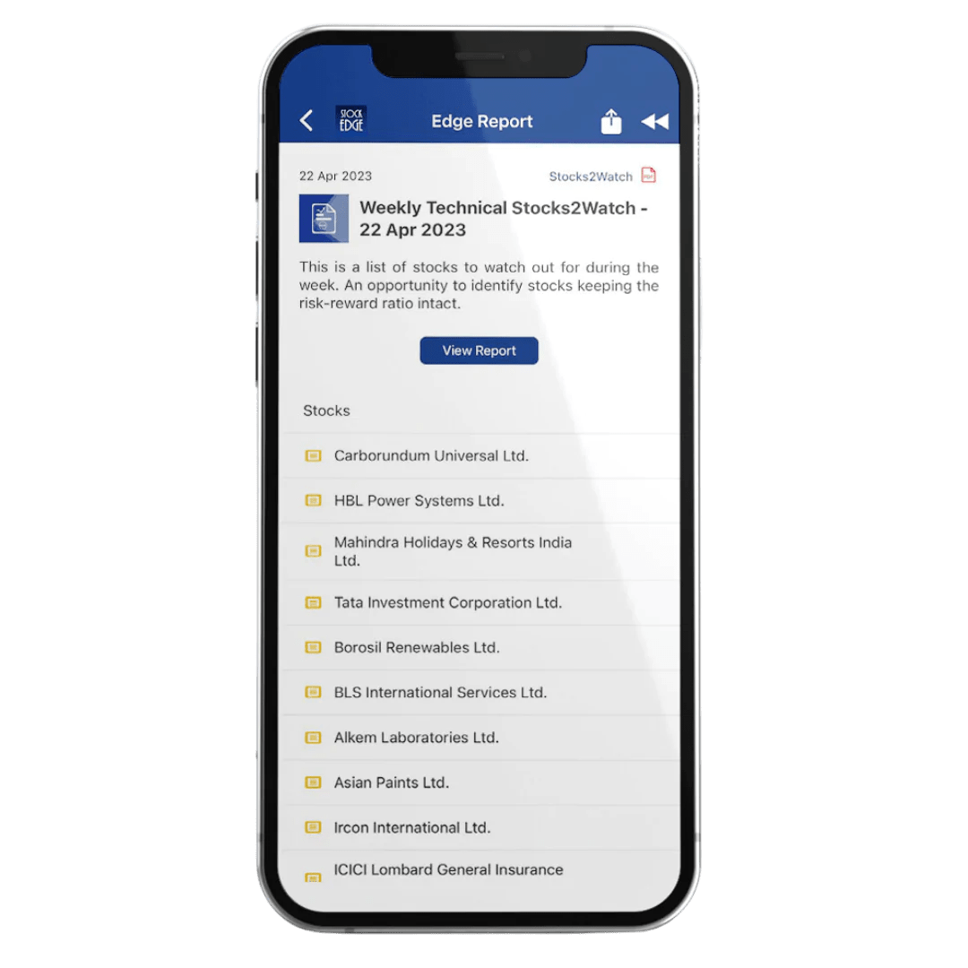 Simplify Stock Analysis With Edge Reports StockEdge