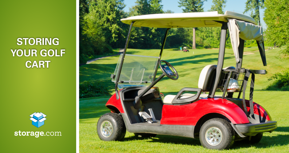 Storing a Golf Cart in a Storage Unit