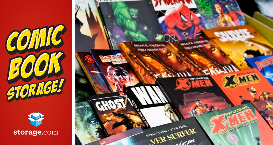 How to Safely Store Comic Books in Self Storage