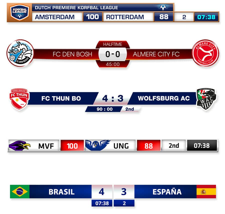 Streamstar CG SPORTS GRAPHICS TEMPLATES