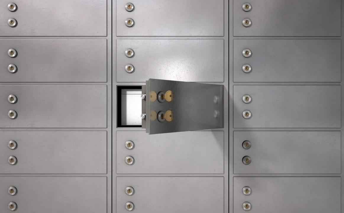 “Would you trust your bank with both keys to your safe deposit box?”