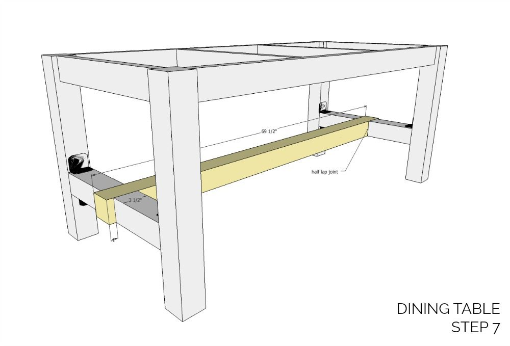 DIY How to Build a Faux Barnwood Dining Table Building Strong