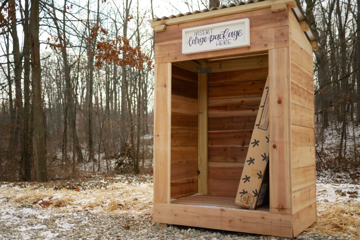 DIY How to Build a Large Package Shelter Building Strong