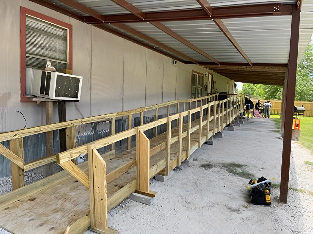Wheelchair Ramps Arise in Texas with Simpson StrongTie Hardware