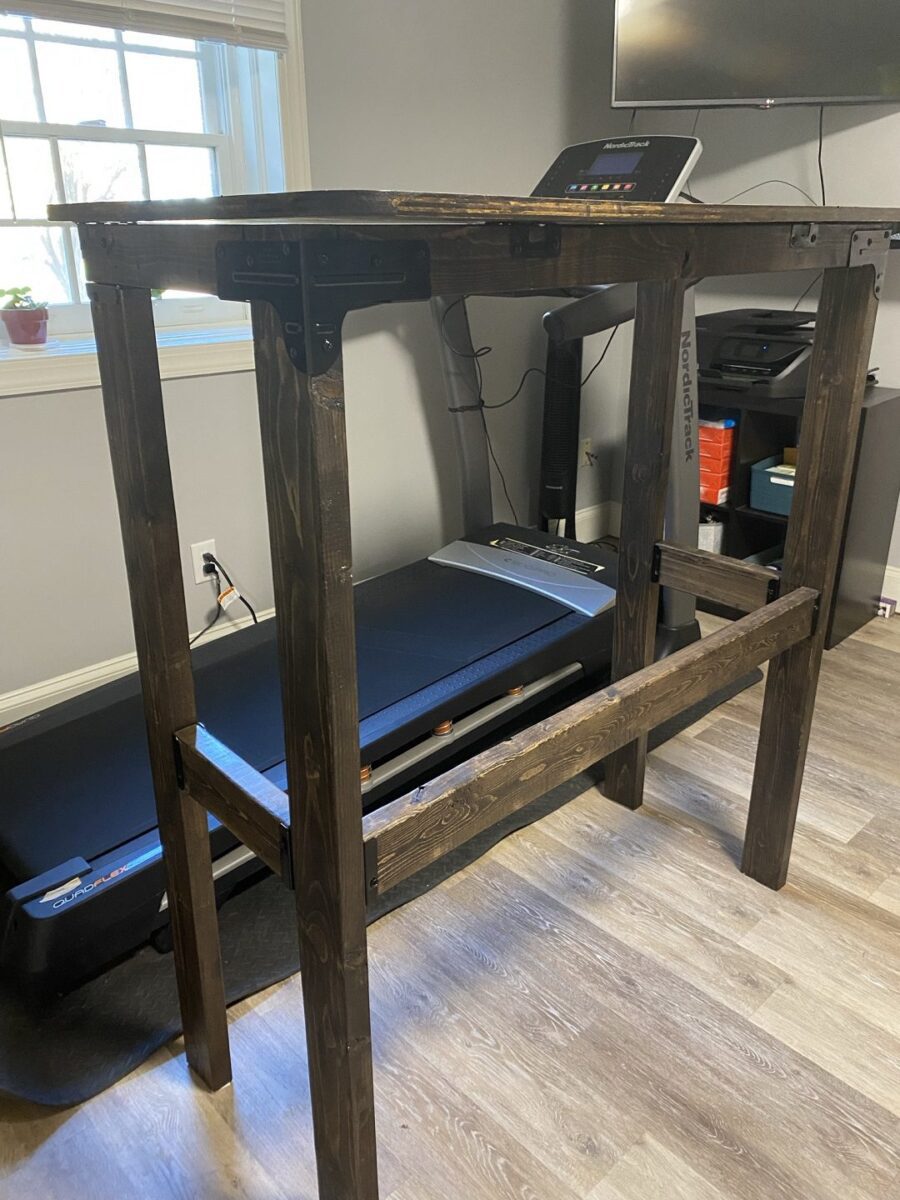 New Year, New You How to DIY a Treadmill Desk Building Strong