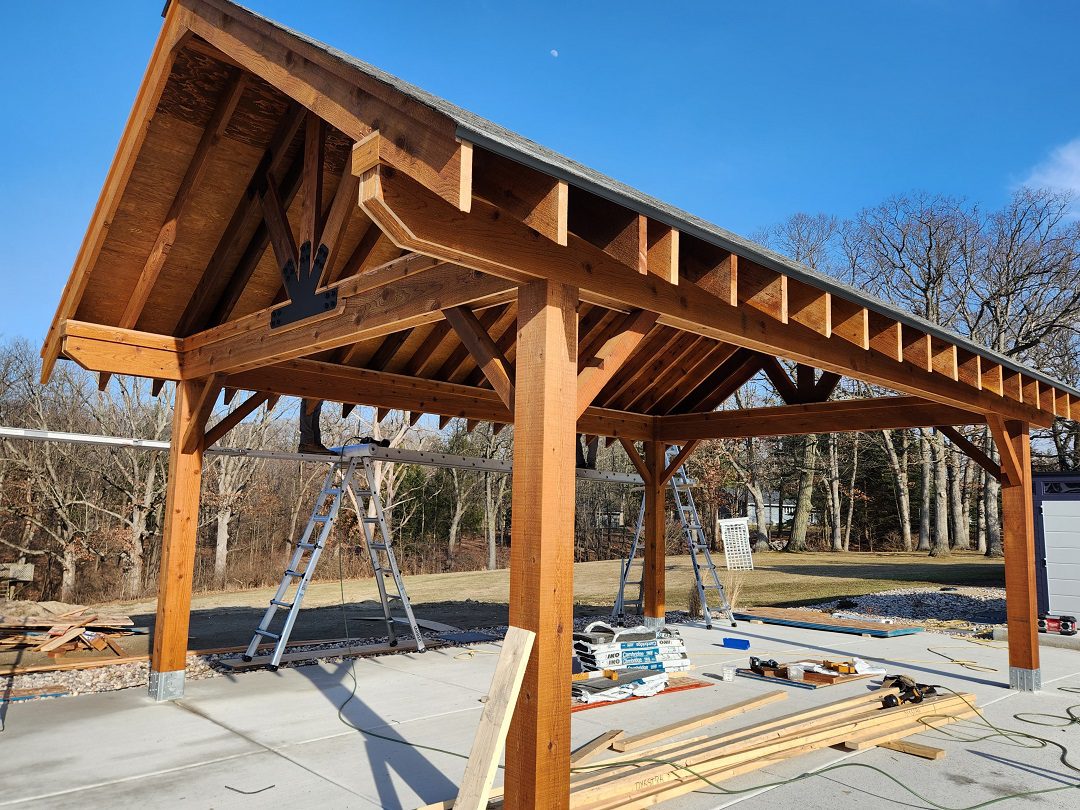Creating a Backyard Oasis Building Our Dream Pavilion with Outdoor