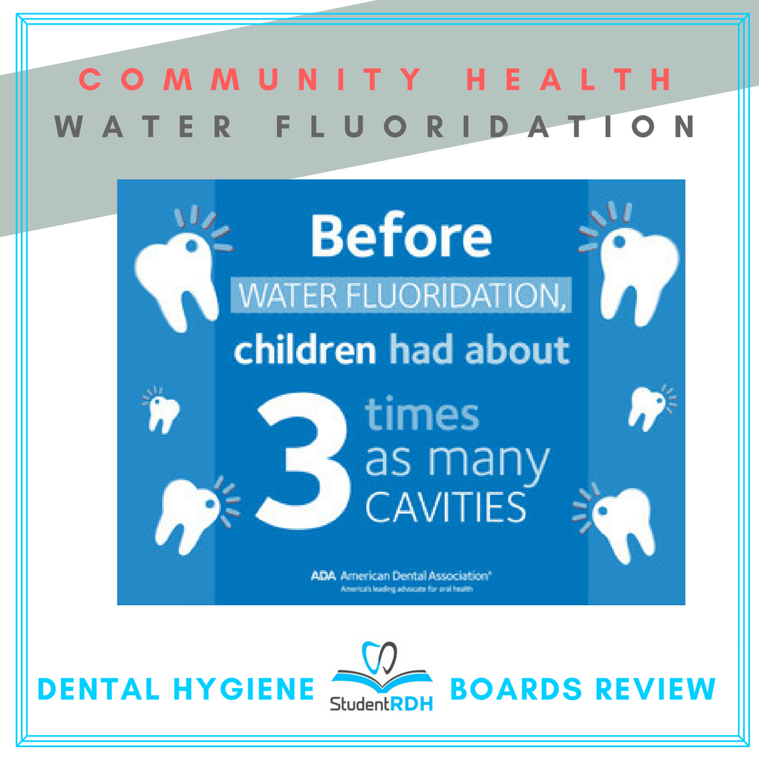 Q What is the level of community water fluoridation? StudentRDH Blog