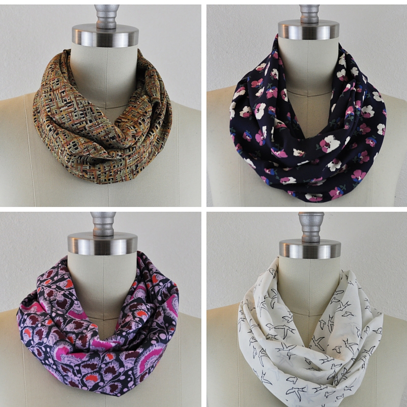 Day Three Infinity Scarves Style Maker Fabrics
