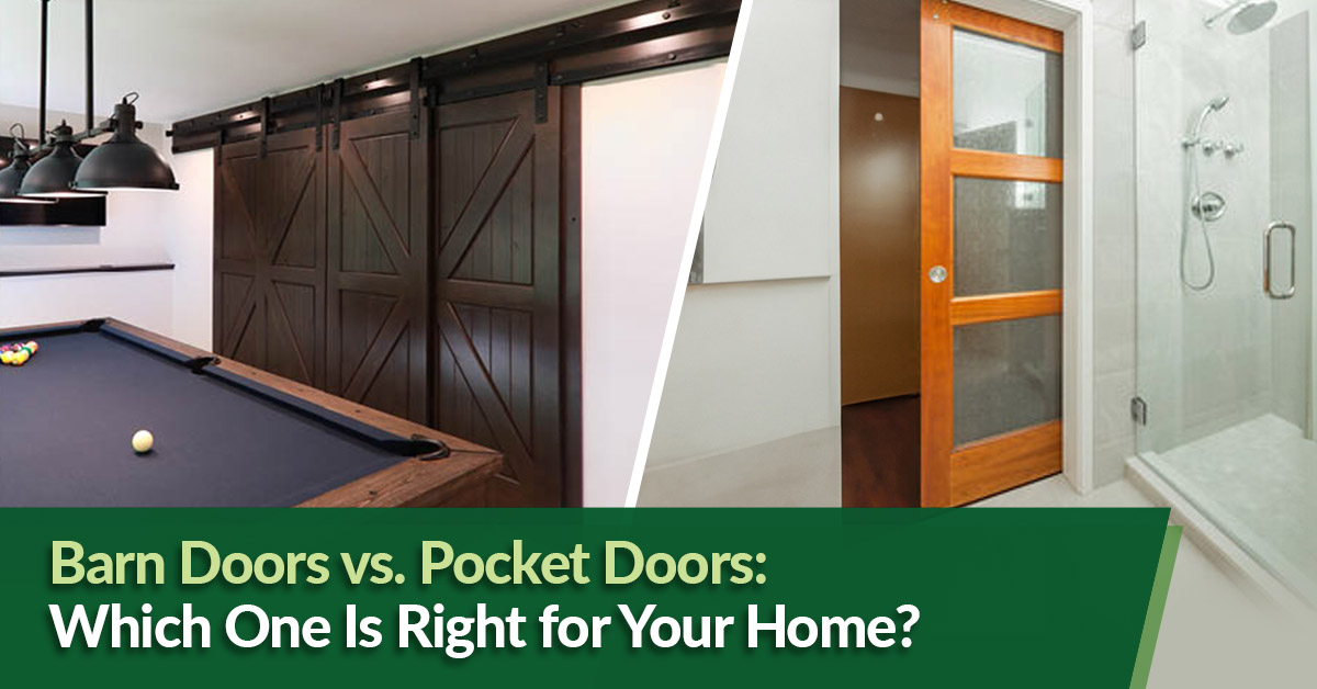 Barn Doors vs. Pocket Doors Which One Is Right for Your Home?