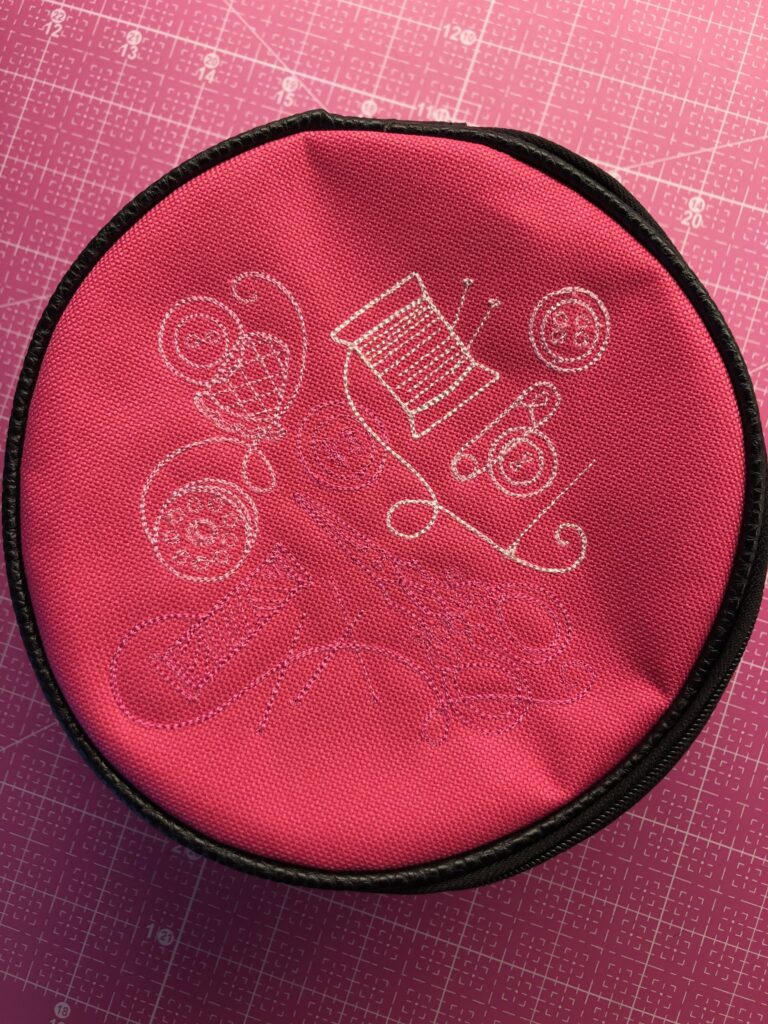 Machine Embroidered Jewelry Case Easy Gifts Using Blanks Sulky