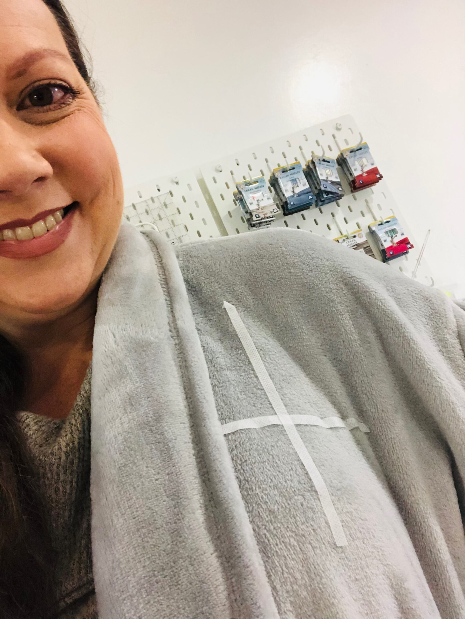 How to Embroider a Robe Plush Fleece or Bamboo Knit Sulky