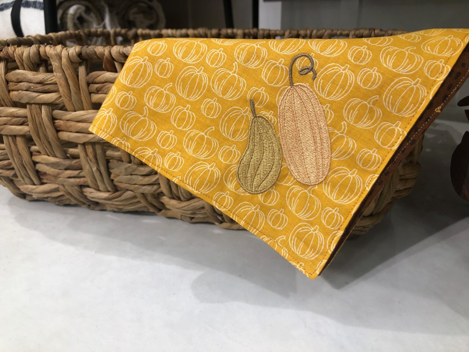 Sew Your Own Napkins with Machine Embroidery Sulky