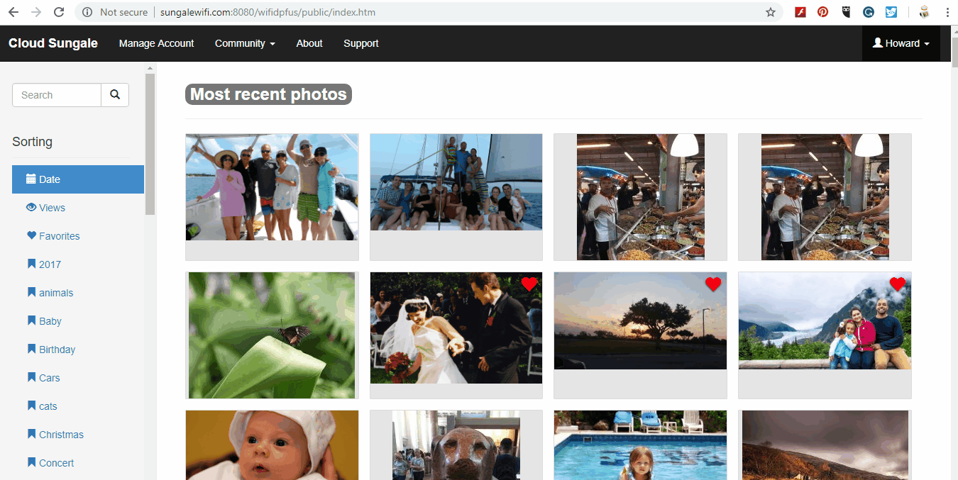 How to Send Albums to Cloud Frame SUNGALE Blog