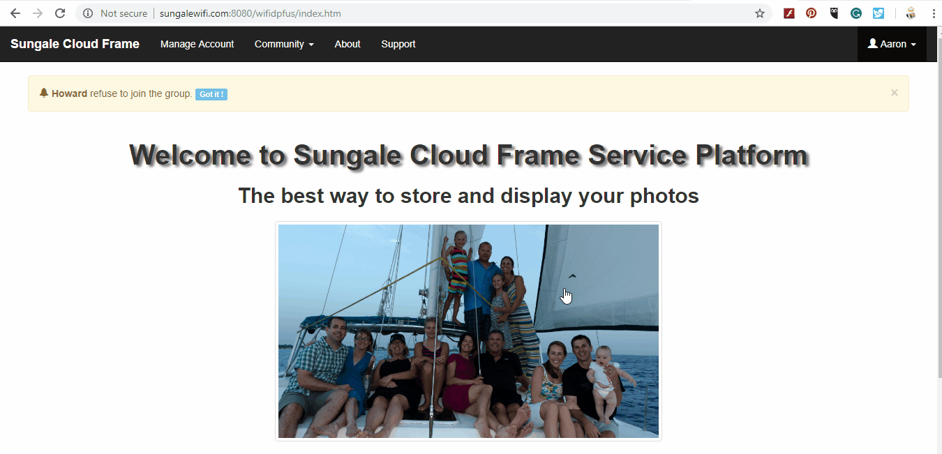 How to Send Slideshows to Multiple Frames SUNGALE Blog