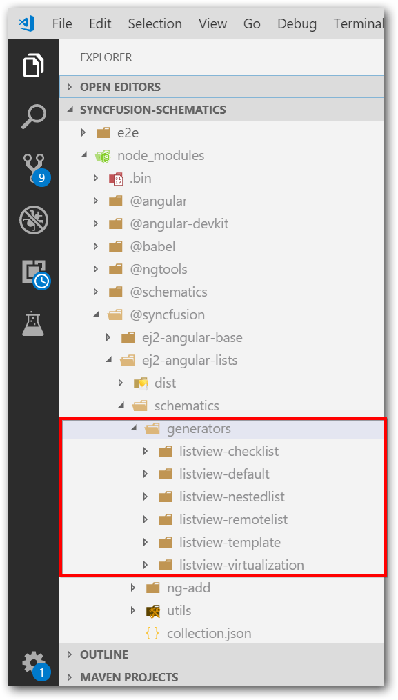 Schematics for Syncfusion Angular UI Components Syncfusion Blogs