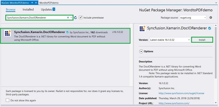 Word to PDF conversion in Xamarin and Core Syncfusion Blogs